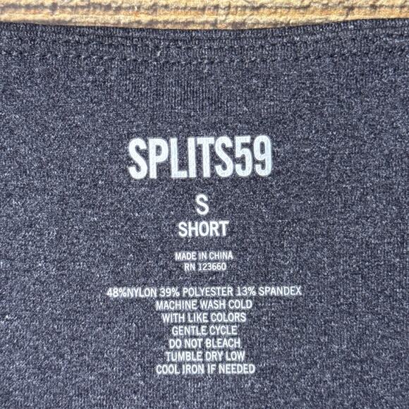 Splits59 Raquel High Waist Flared Leggings Heather Gray SZ Small Short - Picture 7 of 8